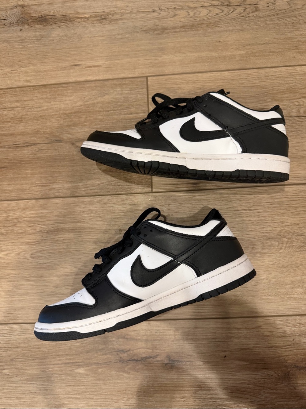 Nike Black and White Low-Top Sneakers